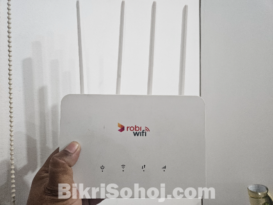 Robi WiFi 4 antenna Wireless Router New